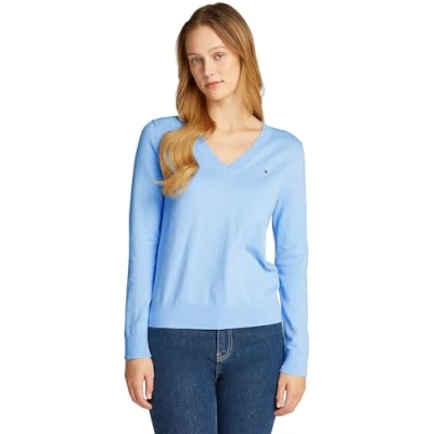 Imagen de Tommy Hilfiger Stitch Sweater Jersey de punto, Mujer, Talla: XS, Vessel blue
