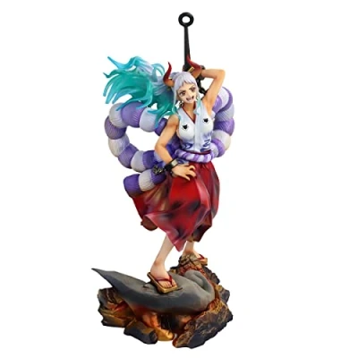 Imagen de One Piece Yamato Statuette PVC Portrait of Pirates WA Maximum 27cm