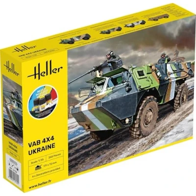 Imagen de Heller 1/35 Starter Kit VAB 4X4 Ukraine (6/23) *