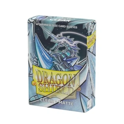 Imagen de Arcane Tinmen ApS ART11101 Sleeves: Dragon Shield Matte Japanese Clear (60) Nein Klar Card Game