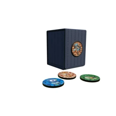 Imagen de Ultra Pro Sinnoh Alcove Click Deck Box para Pokemon, MTG, béisbol, baloncesto, fútbol y otras tarjetas coleccionables o juegos de mesa