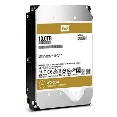 Imagen de Western Digital WD101KRYZ Disco Duro Interno, 10 TB, Color Oro