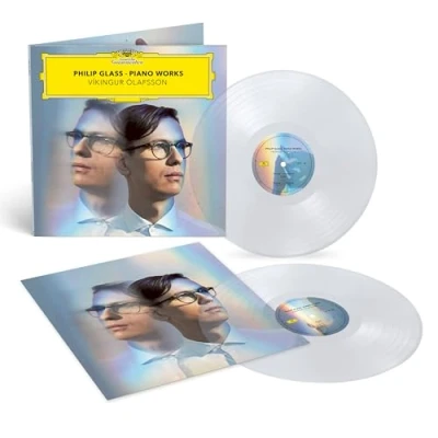 Imagen de Philipp Glass: Piano Works 2 Vinilos Transparente Víkingur Ólafsson