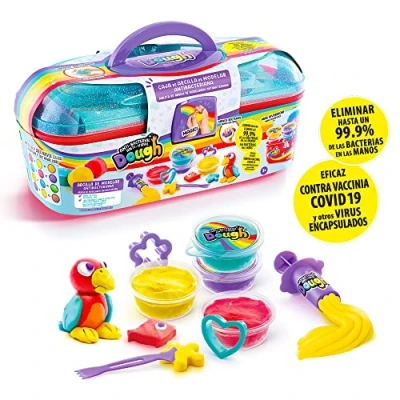 Imagen de Canal Toys antibacterial dough Maletín de Arcilla modelar antibacteriana, Color surtido (SND 002)