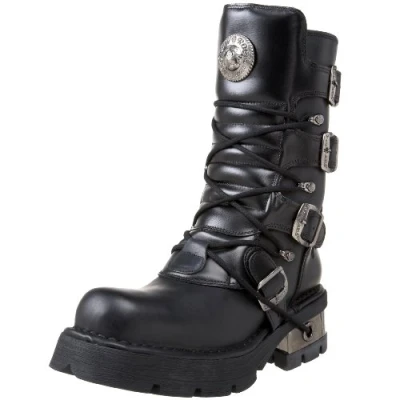 Imagen de New Rock M 373 S1, Plataforma de Botas Hombre, Negro, 41 EU