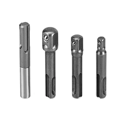 Imagen de QWORK SDS Plus 1/4&quot; adaptador de Zcalo Hexagonal, enchufe hexagonal 1/4 &quot;3/8&quot; 1/2&quot; Conector Extensión para Tornillos Tuercas Taladros