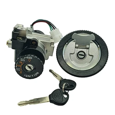 Imagen de one by camamoto Kit Completo de Cerradura Encendido (cod 77208128 Compatible con Kymco mouvi Euro 3 / XL 125cc 150cc Ref. Orig. 35010KKD73050M1)