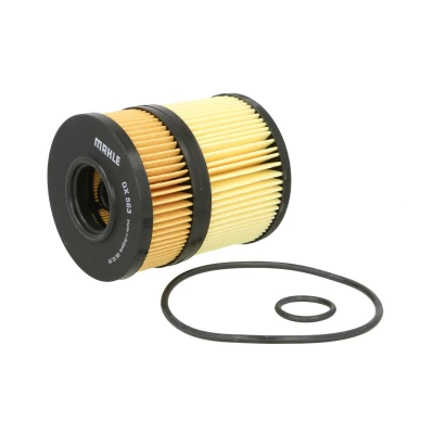 Imagen de MAHLE ORIGINAL OX 563D Filtro de aceite Cartucho filtrante OPEL: Vectra C Berlina, CC, Signum RENAULT: ESPACE 4, Vel Satis