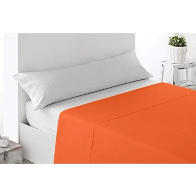 Imagen de Miracle Home Sábana Encimera Ajustable, algodón 50% poliéster, Naranja, 135 Cm
