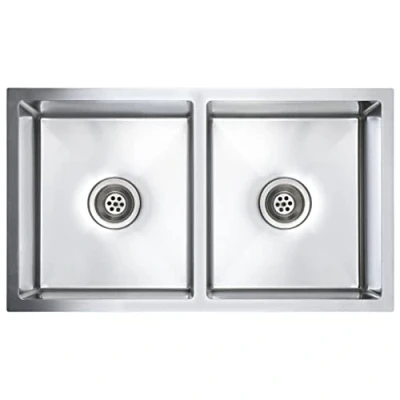 Imagen de vidaXL Fregadero Cocina Hecho a Mano de Acero Inoxidable Lavabo