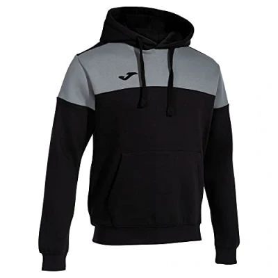 Imagen de Joma Sudadera con Capucha Crew v Negro Gris