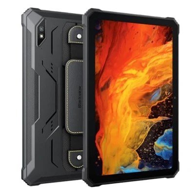 Imagen de Blackview Active 8 Pro Tablet Impermeable a Prueba de Golpes (Android 13 256 GB ROM/8 RAM, batería Larga duración, 22000 mAh, Color Naranja