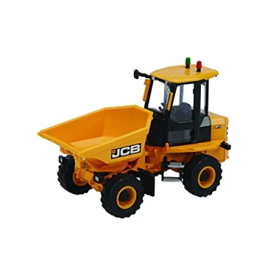 Imagen de Britains BABY born JCB Farm Tomy Toys, Dumper de sitio, camión 6T 2 1:32 Juguete tractor coleccionable Juguetes granja a escala 1:32, adecuados para coleccionistas y niños, partir 3