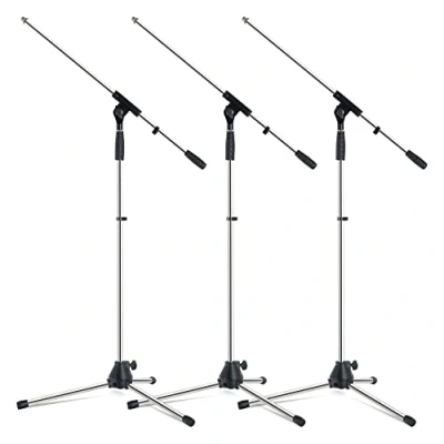 Imagen de Pronomic Pie de micrófono MS 25C Pro cromado set 3