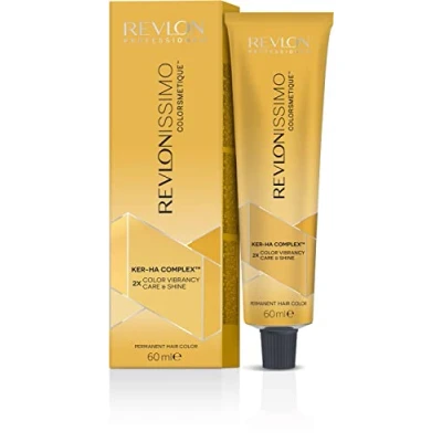 Imagen de Revlon Revlonissimo Colorsmetique™ Permanent Hair Color Goldens 60 ml 8.34 Light Golden Copper Blonde High Coverage