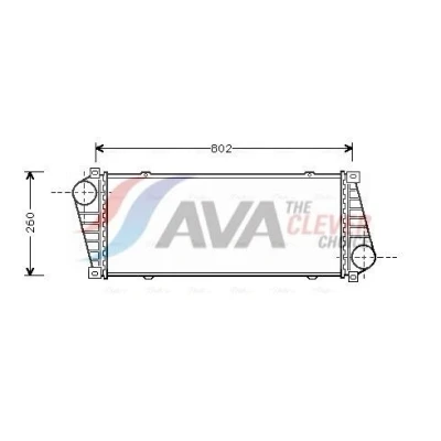 Imagen de PRASCO MSA4217 Intercooler MERCEDES BENZ: Sprinter 3 T Furgón, 2 4 Camión de plataforma/Chasis