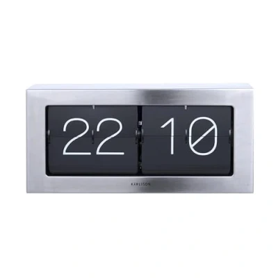 Imagen de Karlsson Reloj de Pared Acero Cepillado
