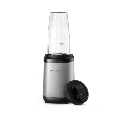 Imagen de Batidora de vaso Philips HR2764/00, 800 W, 0.7 L, Cuchillas ProBlend Plus, Negro, Acero inoxidable