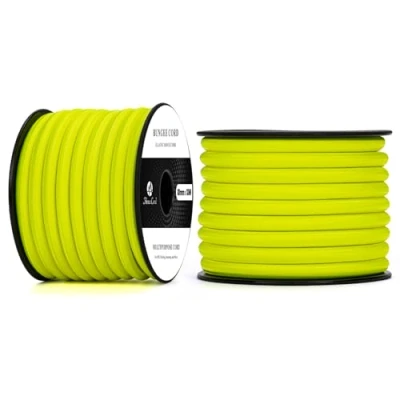 Imagen de Abma Cord Cuerda Elástica 10mm 10M de Lona Goma Tensora Expansora Amarillo