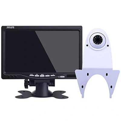 Imagen de Navinio Tercera luz de Freno la Cámara visión Trasera Marcha Atrás+7&quot; Color Digital LCD Monitor del Coche Inversa para Mercedes Benz Sprinter Viano Vito Transit Ducato VW Crafter T5
