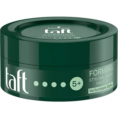 Imagen de TAft pasta moldeadora con grado de retención 5+ (75 ml), para el cabello estilos texturizados en un aspecto Undone, controla peinado hasta 24 horas