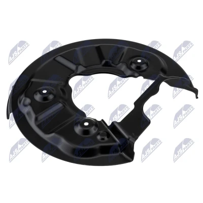 Imagen de NTY HTO VW 083 Chapa Protectora de Disco Freno Eje trasero izquierda VOLKSWAGEN: Golf 7, AUDI: A3 Sportback, Sedán, SEAT: Leon III ST