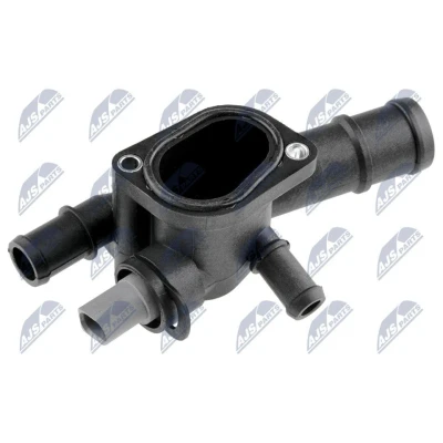 Imagen de NTY CTM VW 030 Bridas Plástico Cabeza cilíndrica, lado de engranaje con junta anular VOLKSWAGEN: Caddy 3, Golf 5, Passat B6 Berlina