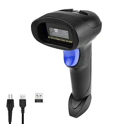 Imagen de NetumScan Lector de códigos barras CCD inalámbrico. USB automático compatible con PC, MAC, Windows, portátiles y NSL6