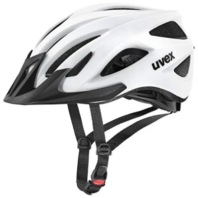 Imagen de uvex viva 3, casco todoterreno ligero unisex, ajuste de talla individualizado, forro interior lavable, white matt, 56 62 cm