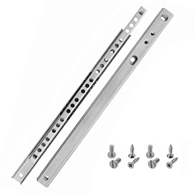 Imagen de HELPMATE Nut Riel para cajones (17 mm, longitud 246 1 par, 2 unidades, incluye material de fijación)