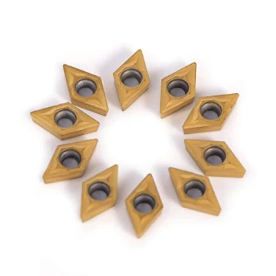 Imagen de 10 Piezas de Puntas Carburo CNC Inserta, Cuchilla con Caja, Juego Insertos Cortadores, para Herramienta Torneado Torno