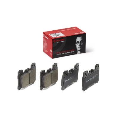 Imagen de BREMBO P 83 181 Juego de pastillas freno preparado para indicador desgaste con accesorios