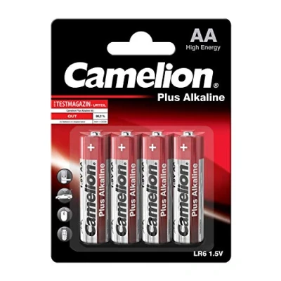 Imagen de PILA LR6 (AA) CAMELION PLUS ALKALINE 06 2021 (BLISTER 4uds)