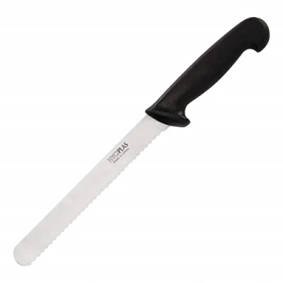Imagen de Cuchillo de pan Hygiplas 20,5cm negro