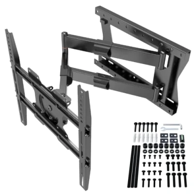 Imagen de DQ Wall Support Hercules Flex 80 cm Soporte para TV de Pared, Giro inclinación rotación; 27 75 hasta 60 kg VESA 400