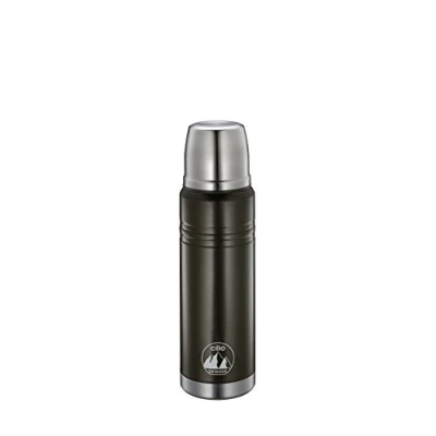 Imagen de Cilio 545517 L, termo de acero inoxidable, Negro, 9 x 31 cm)
