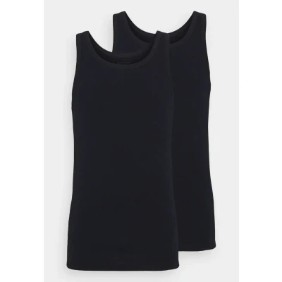 Imagen de Schiesser 2 PACK Camiseta interior, Hombre, Talla: Small, Schwarz