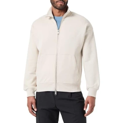 Imagen de JACK &amp; Jones Sweatshirt MIT Rundhals Einfarbig Sudadera con cremallera, Hombre, Talla: Large, Moonbeam