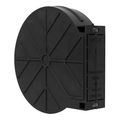 Imagen de Schellenberg 53900 enrollador eléctrico Distancia Entre taladros 10,5 cm, Gris y Negro