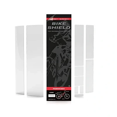 Imagen de Bikeshield Premium Basic Mat Kit de protección para Cuadro Adulto, Unisex, Invisible, Mediano