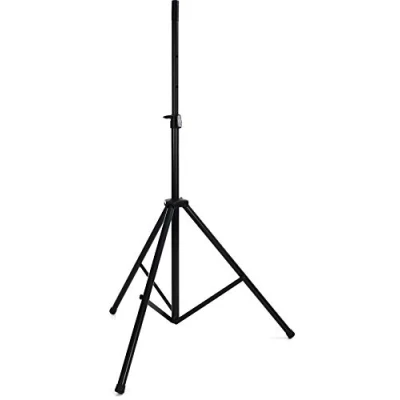 Imagen de K&amp;M 21472 soporte para altavoz XL, aluminio negro, Topline, hasta 50 kg, con amortiguador, de montaje y trípode