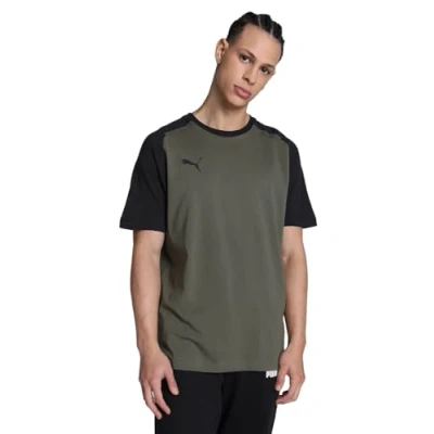 Imagen de PUMA Teamcup Casuals tee Camiseta, Hombre, Verde Musgo, XXL