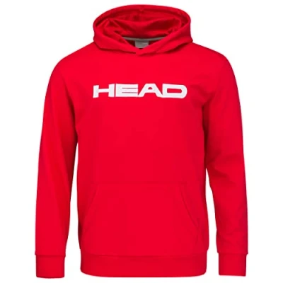 Imagen de HEAD Club Byron Hoodie JR Sudadera, Rojo, XS Unisex Kids