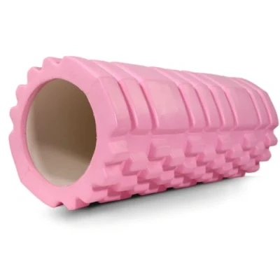 Imagen de Mobiclinic® Fitness, Rodillo de Masaje Muscular, FitRoller, Gomaespuma y Goma EVA, 14x33 cm, Pilates, Yoga, Estiramientos, Portátil, Uso Multifuncional, Foam Roller, 3 Niveles Intensidad