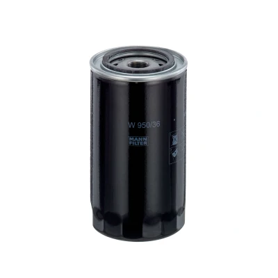 Imagen de MANN FILTER W 950/36 Filtro de aceite M 22 X 1.5 con válvula bloqueo retorno enroscable IVECO: DAILY 3, 3 Kasten/Kombi, Bus