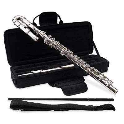 Imagen de Flauta travesera Classic Cantabile FL 100J, en alpaca