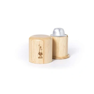 Imagen de Bialetti Cápsula Abridor, Compatible con Aluminio Cápsulas (Madera Separador)