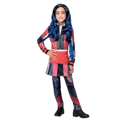 Imagen de Smiffys Disfraz de Evie Disney Descendants, una pieza, chaqueta y falda imitación