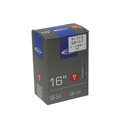 Imagen de Schwalbe Cámara de Aire Sv3, Negro, 16 Pulgadas Válvula 40 mm