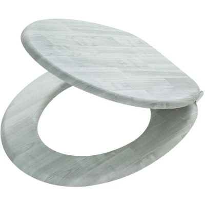 Imagen de Tiger Titan Asiento de inodoro MDF Gris